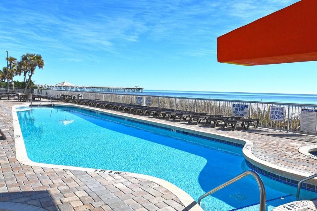 فيلا 107 S Ocean Blvd, 0308 - Ocean Front Sleeps 6 شاطئ ميرتل المظهر الخارجي الصورة