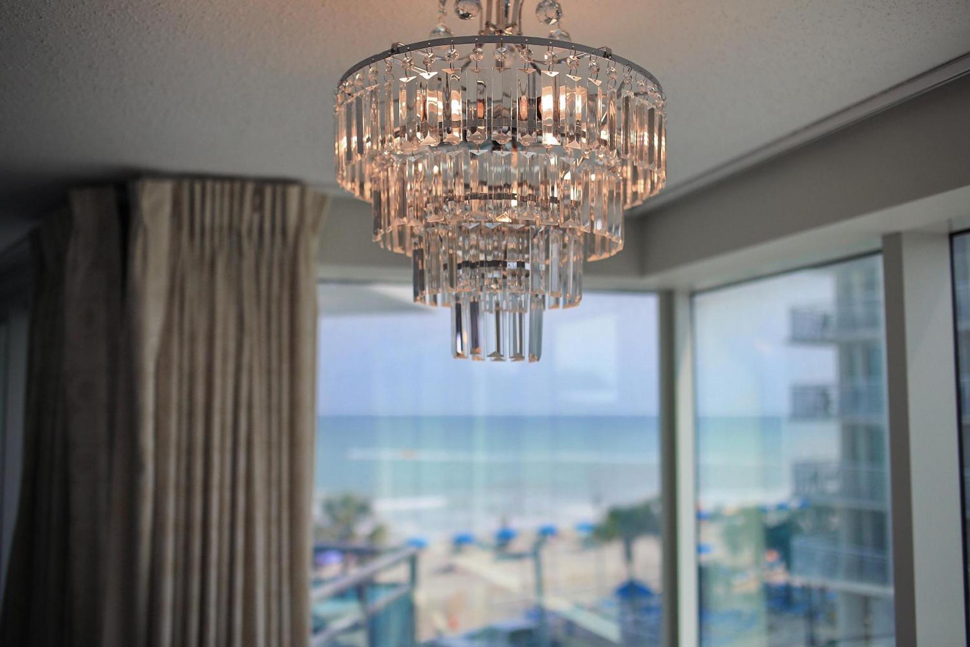 فيلا 107 S Ocean Blvd, 0308 - Ocean Front Sleeps 6 شاطئ ميرتل المظهر الخارجي الصورة