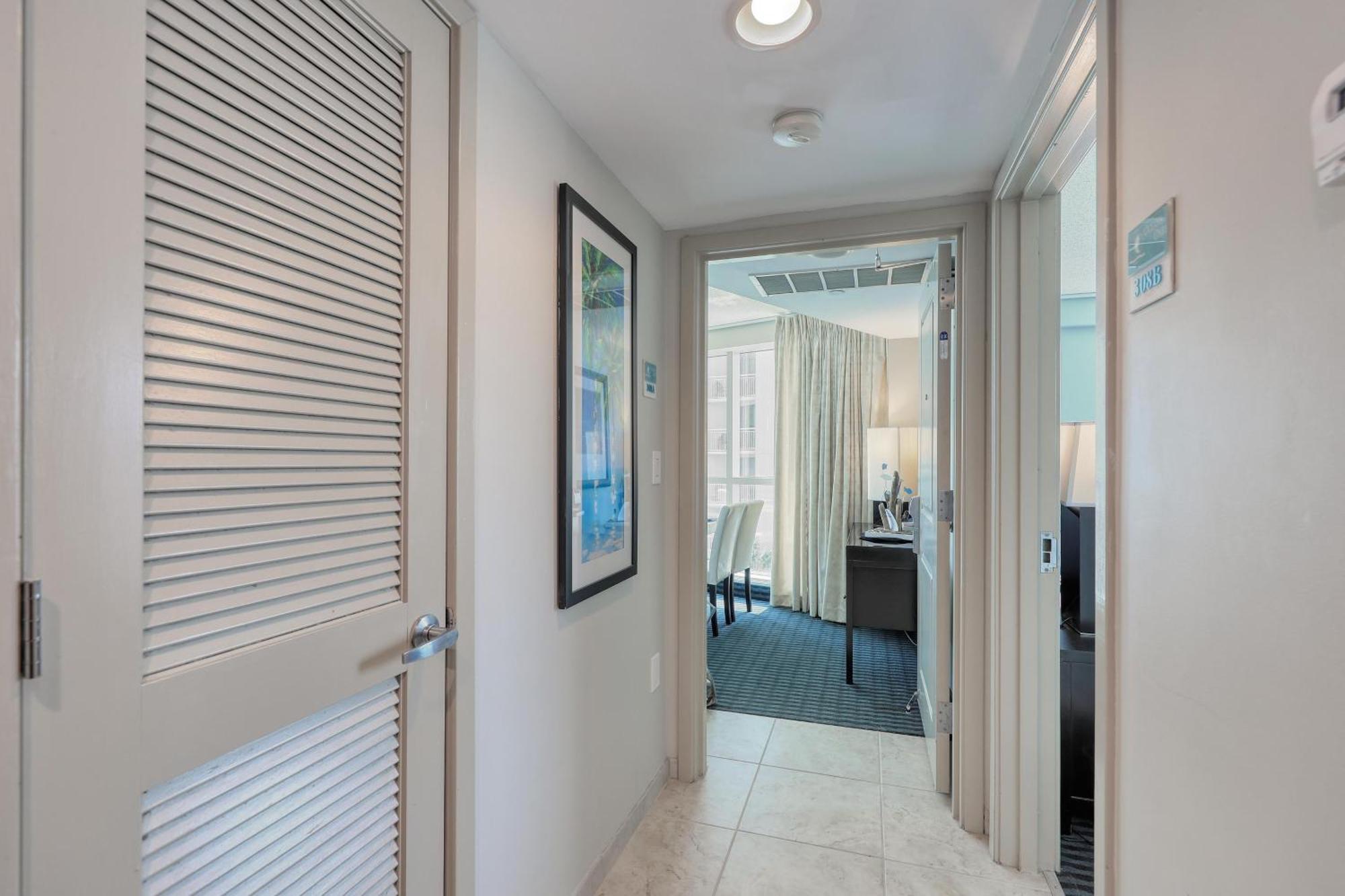 فيلا 107 S Ocean Blvd, 0308 - Ocean Front Sleeps 6 شاطئ ميرتل المظهر الخارجي الصورة