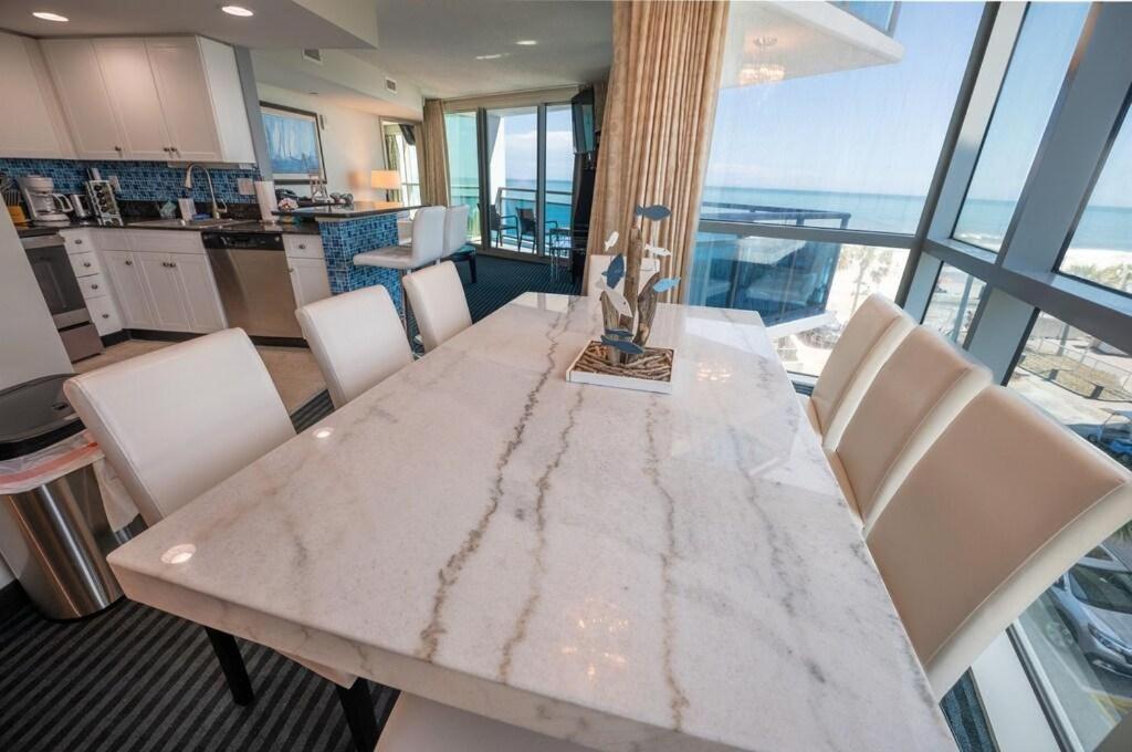 فيلا 107 S Ocean Blvd, 0308 - Ocean Front Sleeps 6 شاطئ ميرتل المظهر الخارجي الصورة