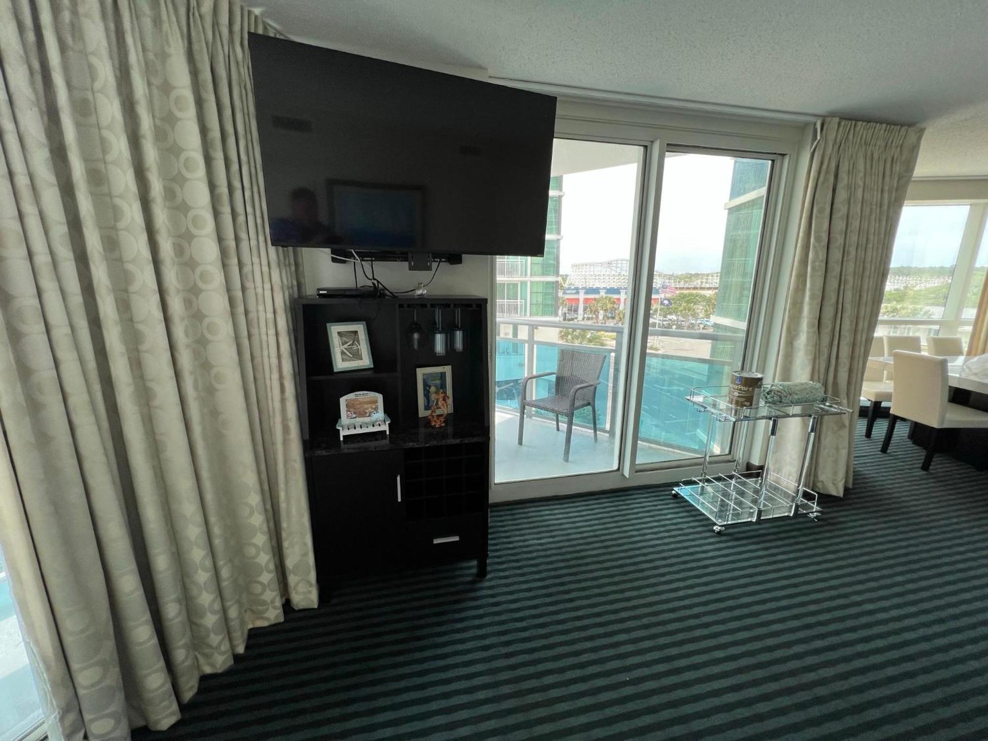 فيلا 107 S Ocean Blvd, 0308 - Ocean Front Sleeps 6 شاطئ ميرتل المظهر الخارجي الصورة