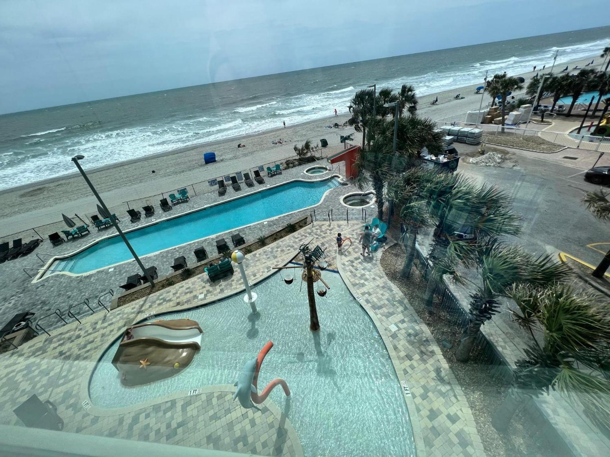 فيلا 107 S Ocean Blvd, 0308 - Ocean Front Sleeps 6 شاطئ ميرتل المظهر الخارجي الصورة